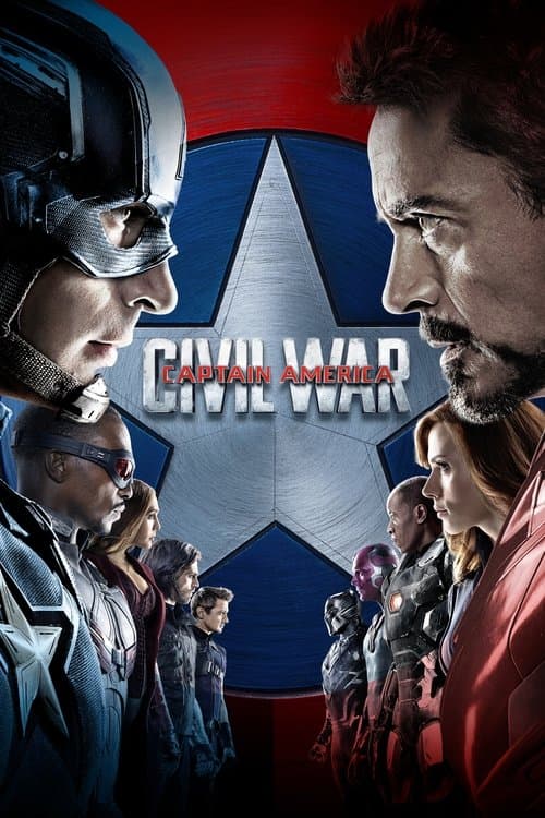 Captain America Civil War (2016) movie poster